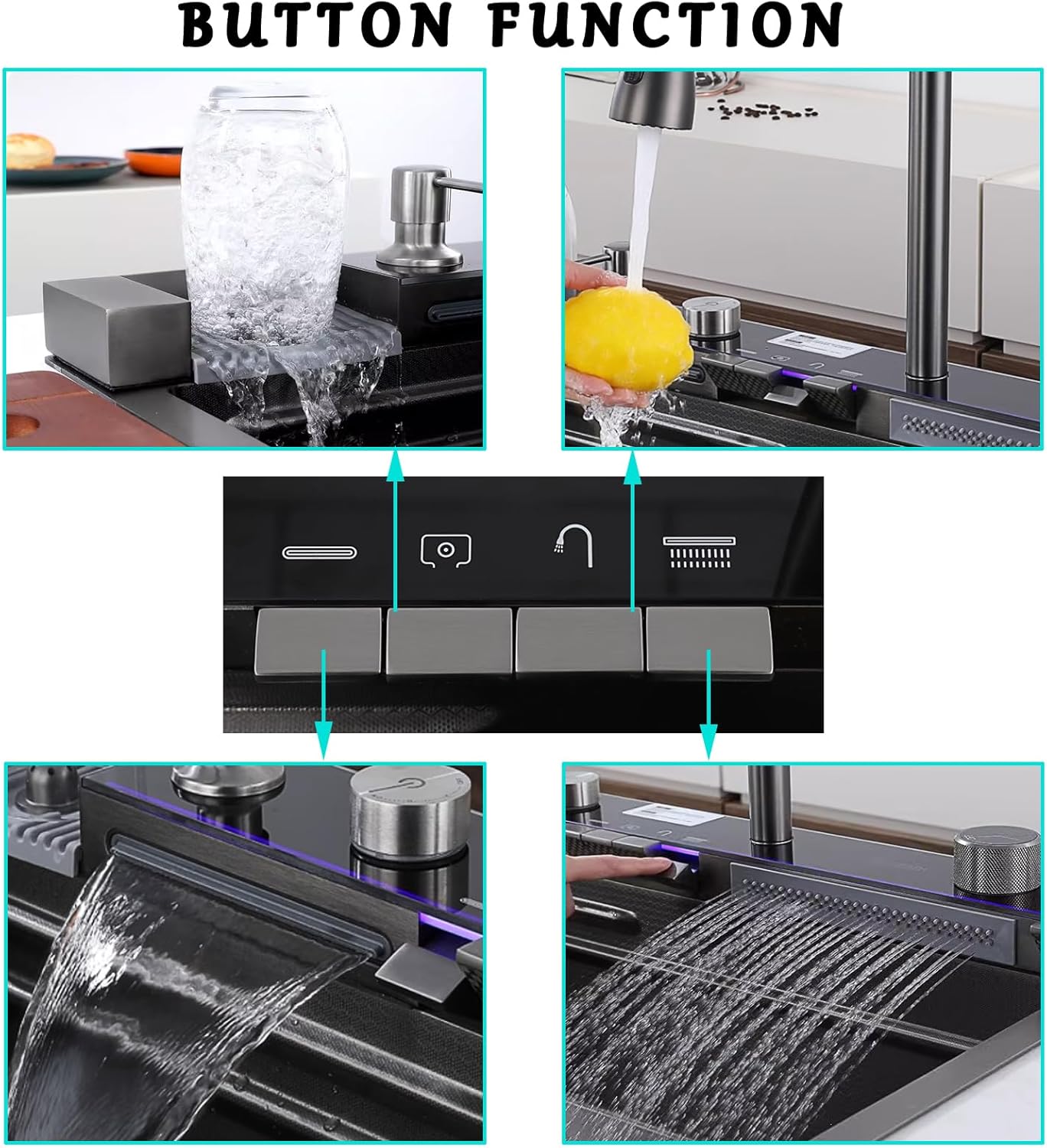 Multifunctional-Waterfall-Kitchen-Sink-Combo-Stainless-Steel-304-