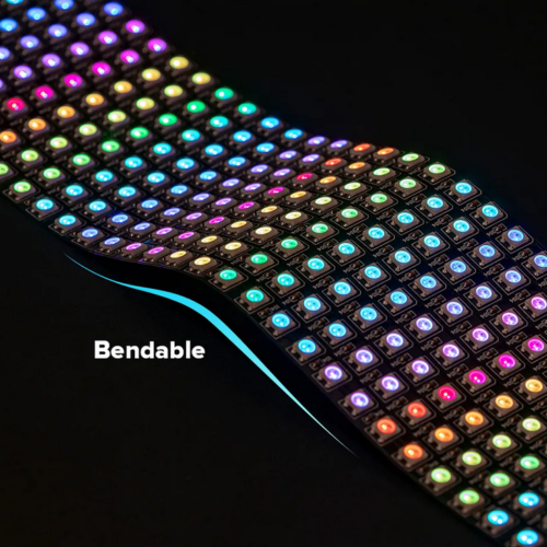 8X 16*16 LED Matrix Panel KIT WS2812B RGB LED - Controlador de Wifi - PSU 256 Pixels