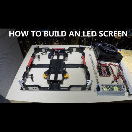 LED display panel - HD OUTDOOR LED MODULAR CABINET 500X500mm