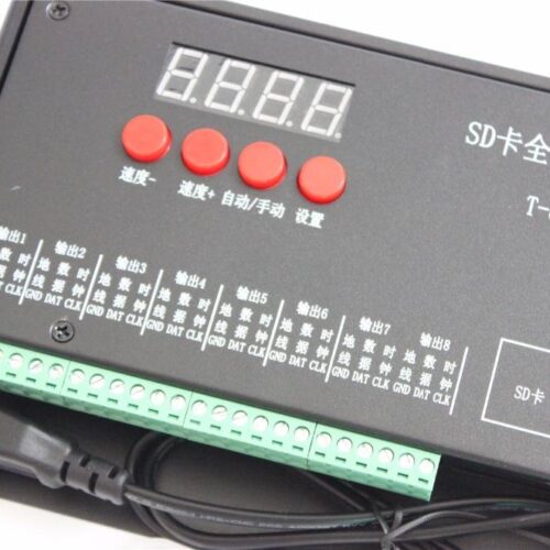 T8000AC SD Card Controller 8192 - WS2811 WS2812B LED Symphony Light Strip T8000AC SD Card Controller 8192 - WS2811 WS2812B LED Symphony Light Strip