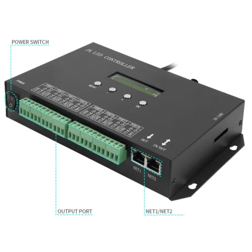 H807SA 8CH WS2811 WS2812B Art-Net DMX512 SPI LED Controller H807SB WIFI 4CH WS2812 WS2813 WS2815 APA102 Pixel Controller 5-24V H807SA 8CH WS2811 WS2812B Art-Net DMX512 SPI LED Controller H807SB WIFI 4CH WS2812 WS2813 WS2815 APA102 Pixel Controller 5-24V