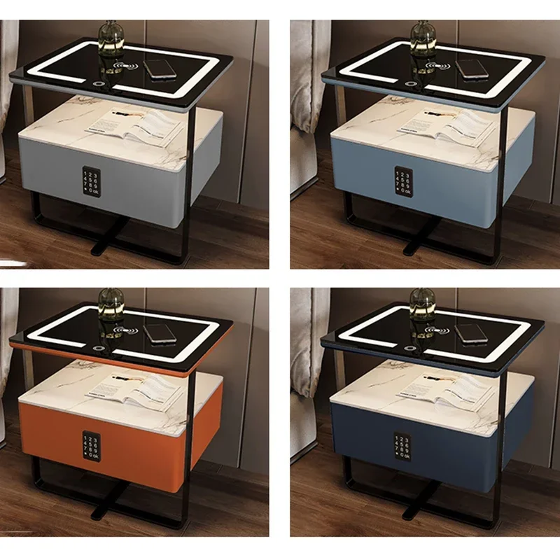 Nordic nightstand for living room, Coffee Tables, small side tables for bedroom sofa. Elegant and Luxurious Nightstand - Image 5